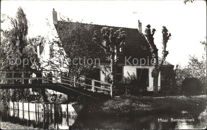 Bennebroek Haus Brücke Kanal