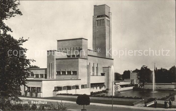 Hilversum Raadhuis Fontäne