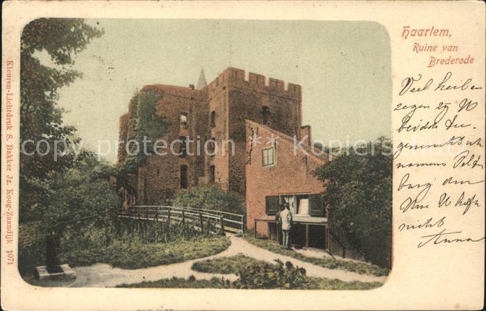 Haarlem Ruine van Brederode
