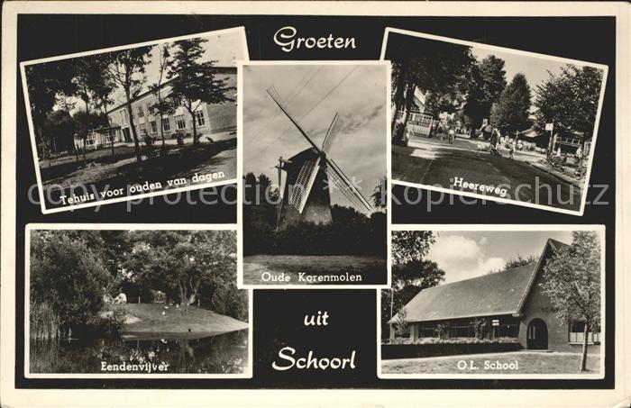 Schoorl Tehuis Eendenvijver Oude Korenmolen Hee