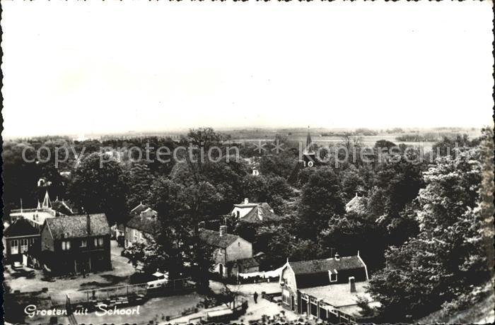 Schoorl Blick über das Dorf