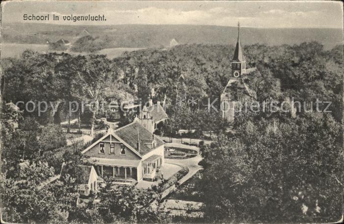 Schoorl in volgenvlucht Kerk Kirche