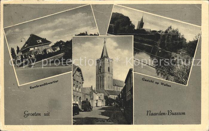 Naarden Rembrandtkwartier Grote Kerk Kirche