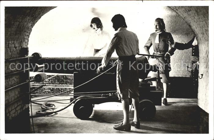 Naarden Vestingmuseum Kanonkelder anno 1688