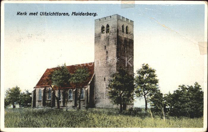 Muiderberg Kerk met Uitzichttoren Kirche Aussichtsturm