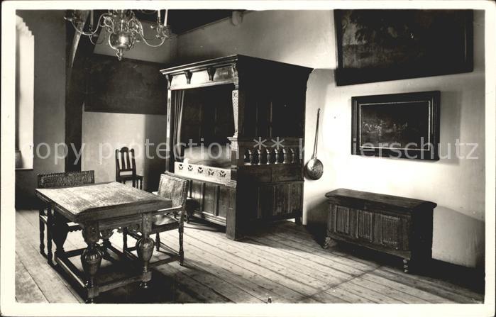 Muiden Muiderslot Slaapkamer Schloss