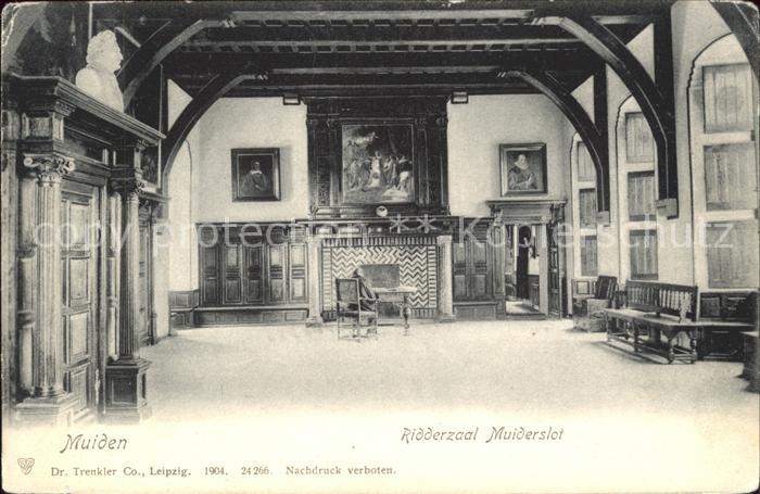 Muiden Ridderzaal Muiderslot Rittersaal Schloss