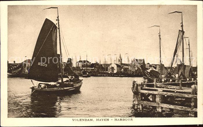 Volendam Haven Harbour