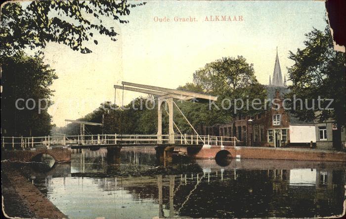 Alkmaar Oude Gracht Bruecke