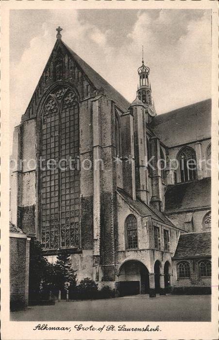 Alkmaar Grote of St Laurenskerk Kirche