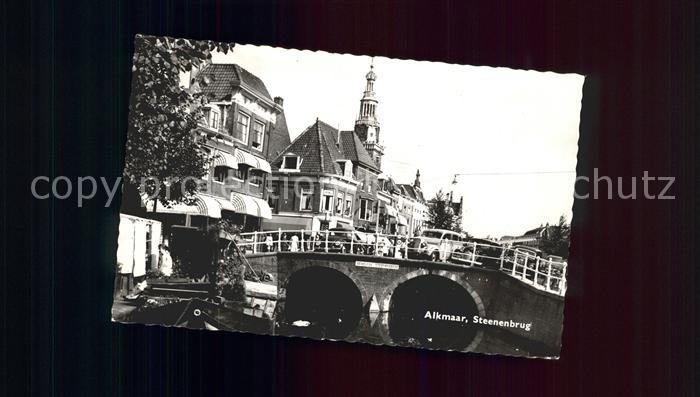 Alkmaar Steenenbrug Kanal Bruecke