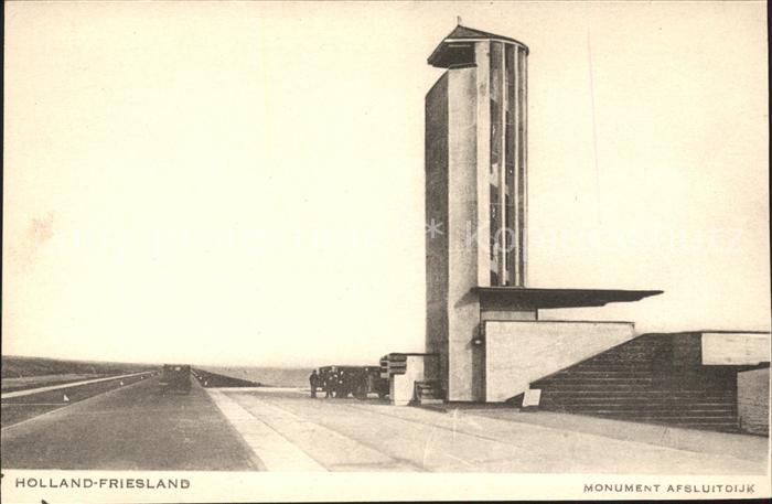 Afsluitdijk Monument Holland Friesland