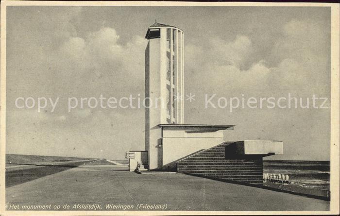 Wieringen Het Monument op de Afsluitdijk