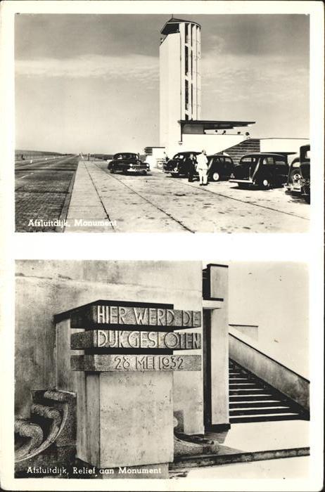 Afsluitdijk Monument Relief
