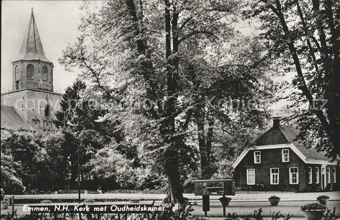 Emmen Netherlands NH Kerk met Outheidskamer Kirche