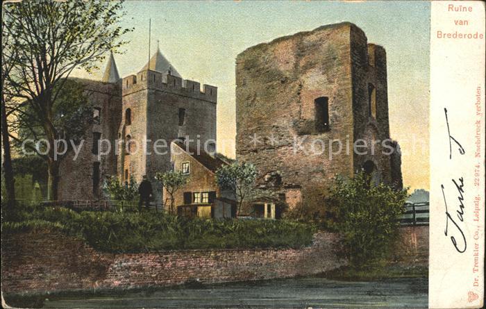 Santpoort Noord Ruine van Brederode