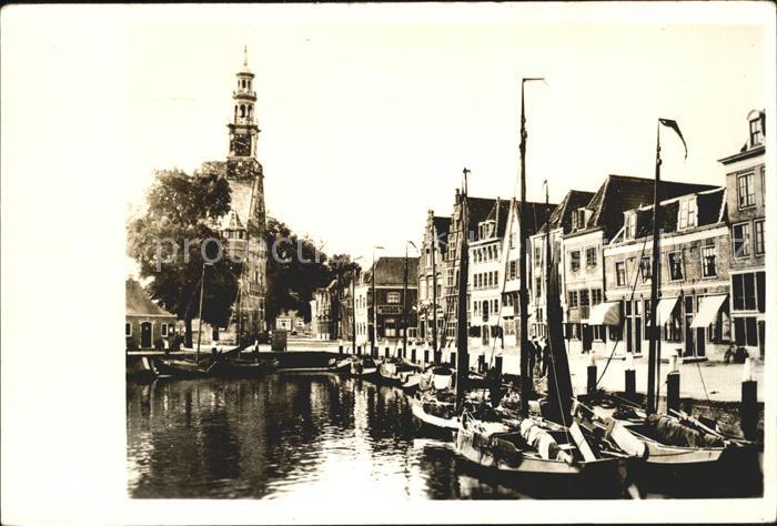 Hoorn Havengezicht met de Hoofdtoren