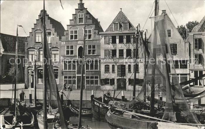 Hoorn Veermanskade Boot Giebelhaeuser