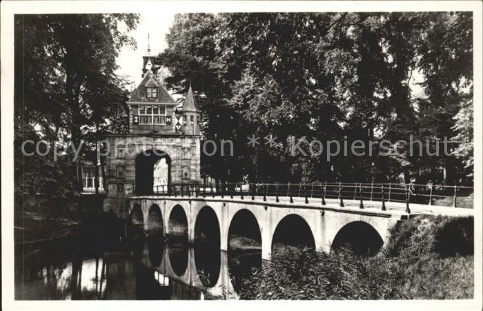 Hoorn Oosterpoort van 1578 Brug Bruecke