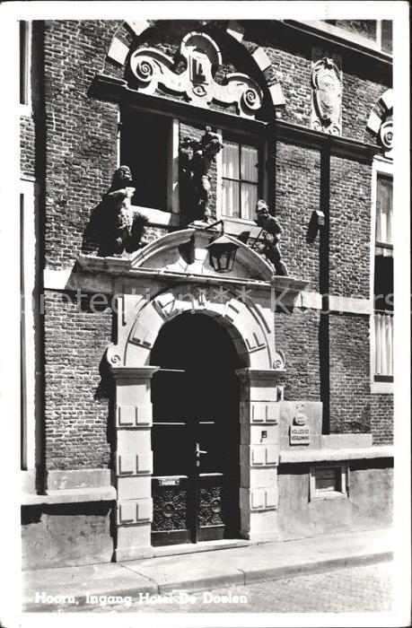 Hoorn Ingang Hotel De Doelen