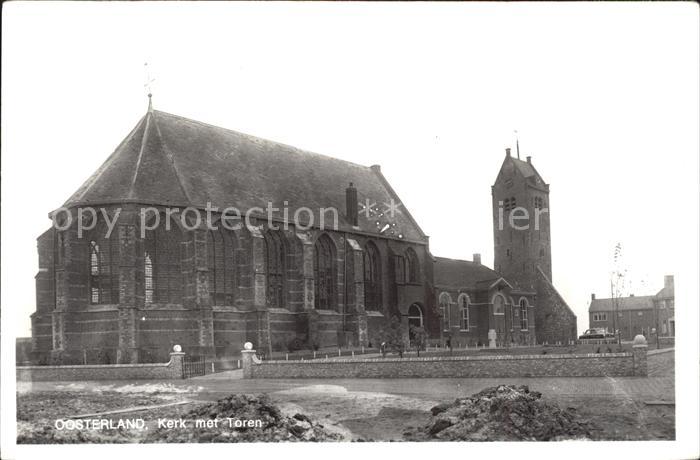 Oosterland Kerk met Toren Kirche Turm