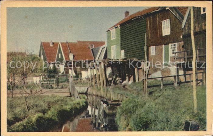 Marken Wohnhaeuser Eiland