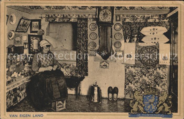 Marken Binnenhuisje Interieur Wappen