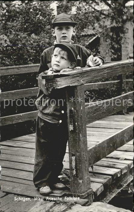 Schagen Niederlande West Friesche Folklore Kinder