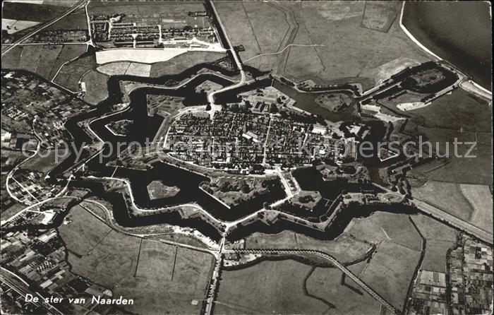 Naarden De ster van Naarden Fliegeraufnahme
