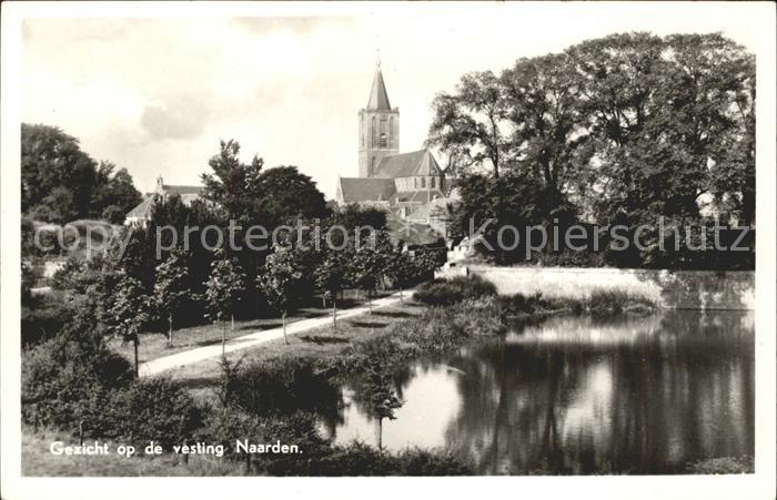 Naarden Gezicht op de vesting Kerk Kirche