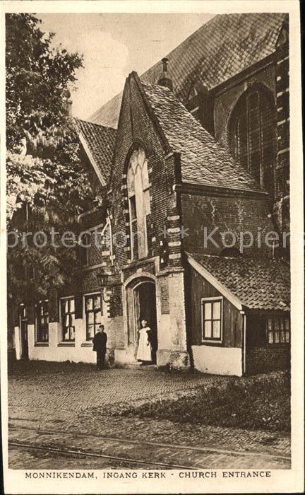 Monnickendam Ingang Kerk Church Entrance