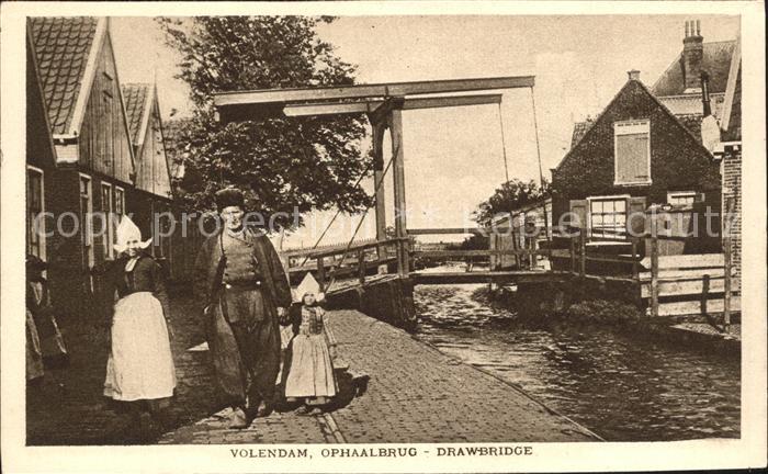 Volendam Ophaalbrug Drawbridge Zugbrücke