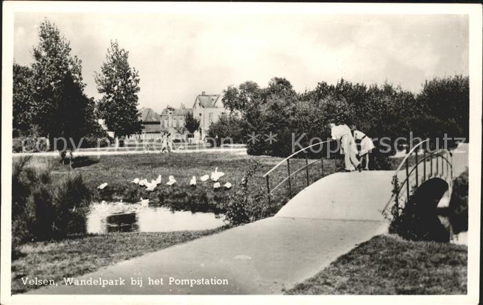 Velsen Wandelpark bij het Pompstation Bruecke