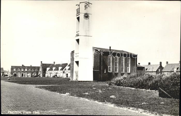 Petten Plein 1945 Kerk Kirche
