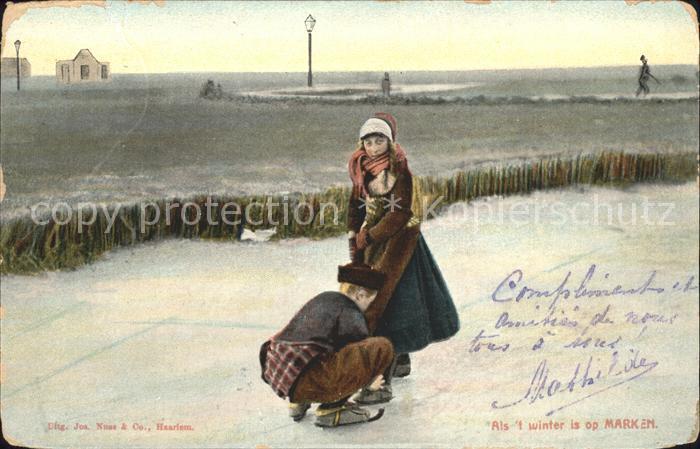 Marken Winter Kinder Eislaufen