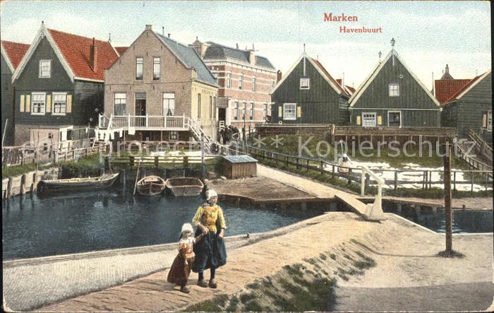 Marken Havenbuurt Mädchen Kind