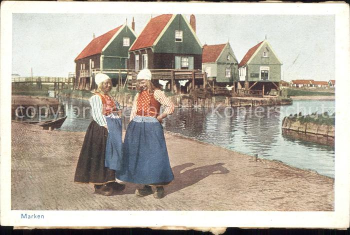 Trachten Holland Mädchen Eiland Marken