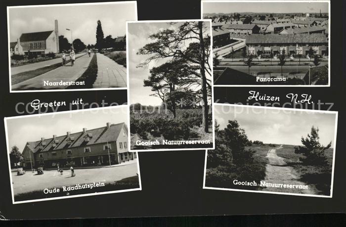 Huizen Naarderstraat Panorama Gooisch Natuurre