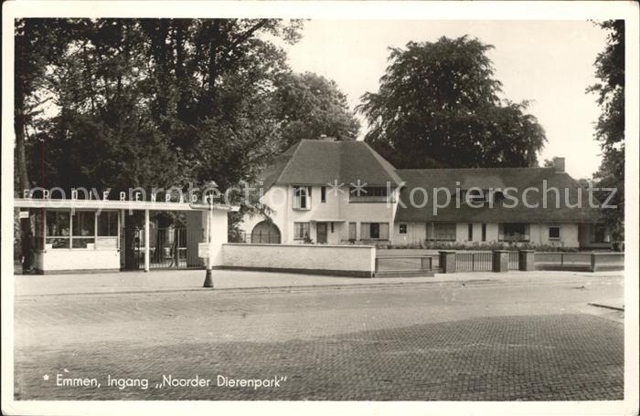 Emmen Netherlands Ingang Noorder Dierenpark Zoo