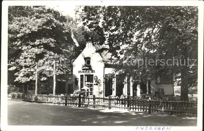 Overveen Kraantje Lek Gartenrestaurant