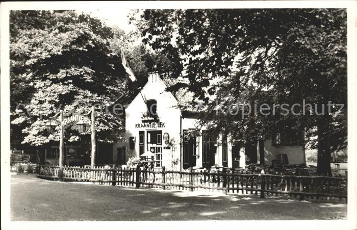 Overveen Kraantje Lek Gartenrestaurant