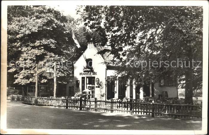 Overveen Kraantje Lek Gartenrestaurant