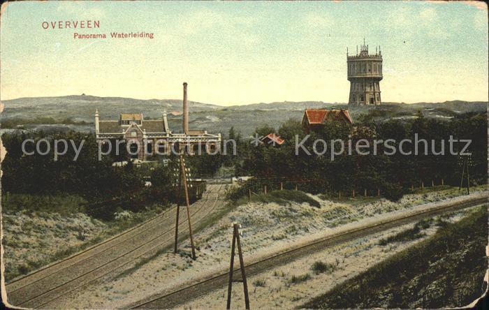 Overveen Panorama Waterleiding Turm
