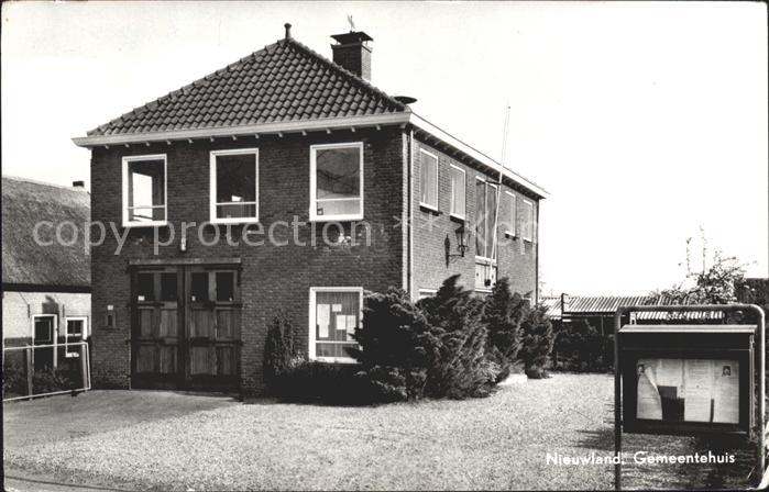 Nieuwland Zuid Holland Gemeentehuis