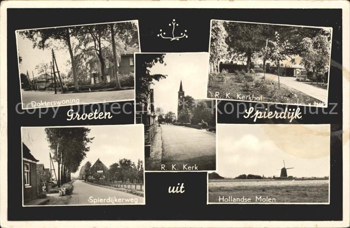 Spierdijk Dokterswoning RK Kerk Spierdijkerweg Ho