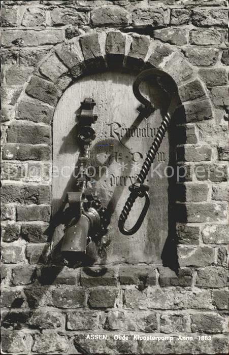 Assen Oude Kloosterpomp anno 1883