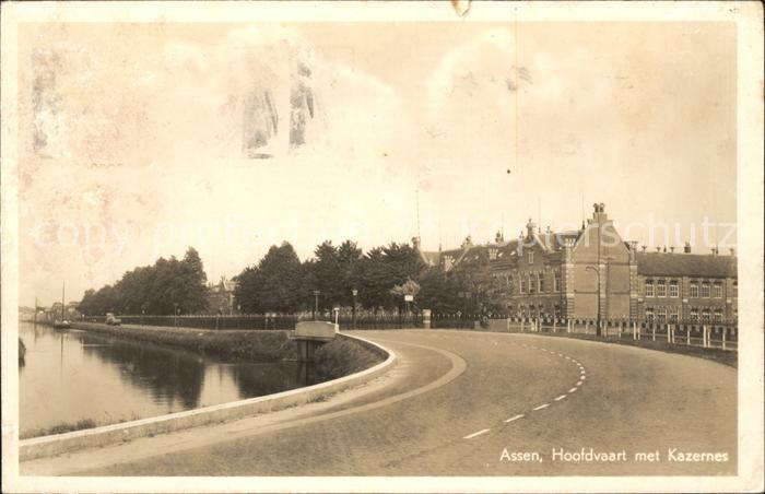 Assen Hoofdvaart met Kazernes