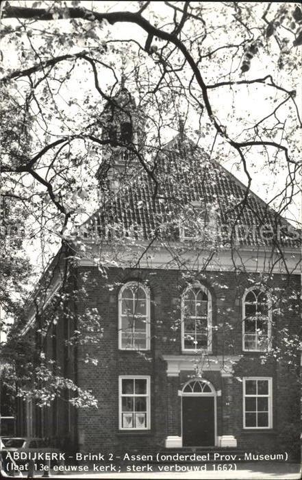 Assen Abdijkerk Brink Kirche