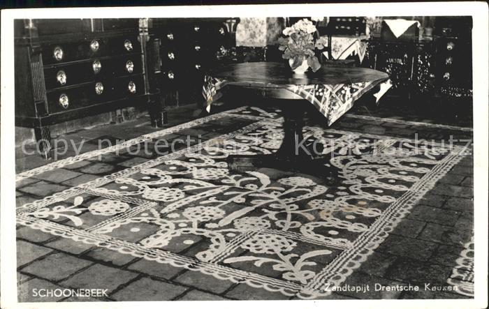 Schoonebeek Zandtapijt Drentsche Keuken