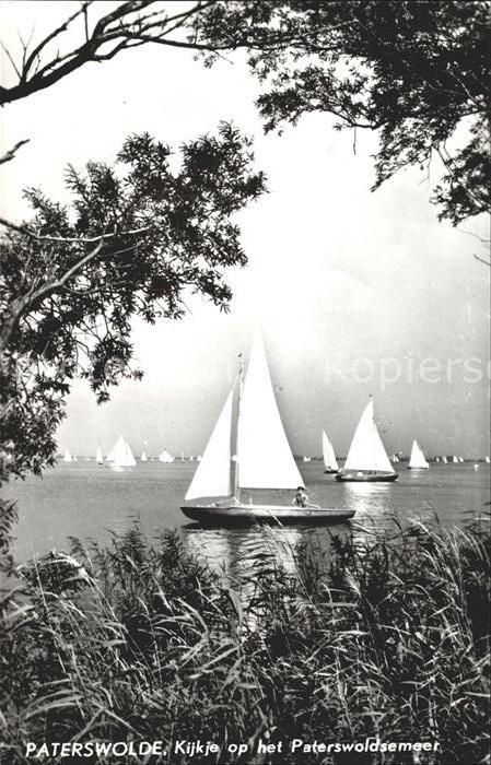 Paterswolde Kijkje op het Paterswoldsemeer Segelsport